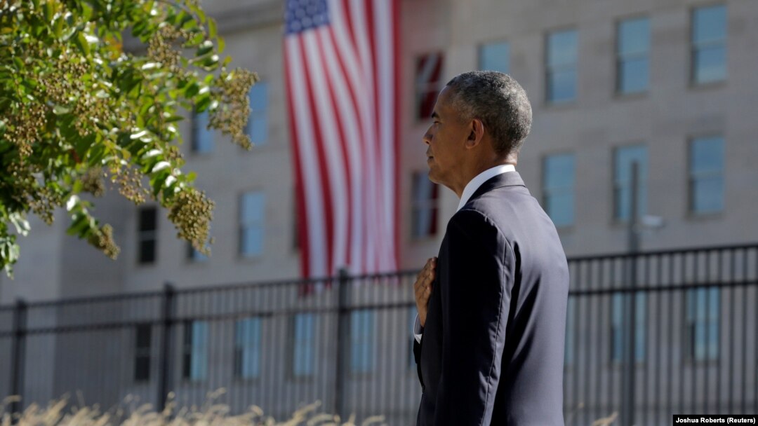 Barak Obama na obeležavanju 15. godišnjice napada 11. septembra