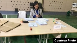 Референдум-2026. Во время подсчете голосов на избирательном участке №59 в Алматы