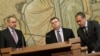 Сотир Цацаров заедно с предшественика си Борис Велчев и Бойко Найденов, който временно ръководеше прокуратурата до встъпването в длъжност на Цацаров на 10 януари 2013 г.
