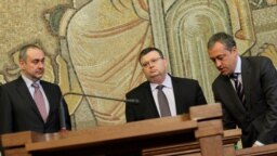 Сотир Цацаров заедно с предшественика си Борис Велчев и Бойко Найденов, който временно ръководеше прокуратурата до встъпването в длъжност на Цацаров на 10 януари 2013 г.