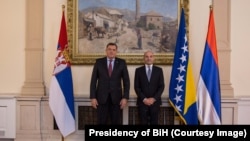 Milorad Dodik i ambasador Srbije u BiH Aleksandar Đorđević