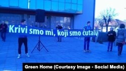 Protest protiv zagađenja u Pljevljima, foto: Green Home