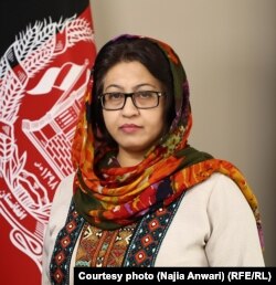 ناجیه انوری، سخنگوی وزارت دولت در امور صلح