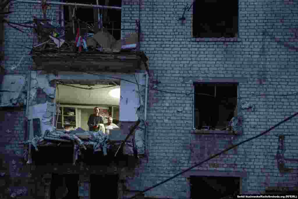 Ще вчора ввечері помешкання цих людей було цілим.Бориспіль, Київська область, 1 вересня 2026 року