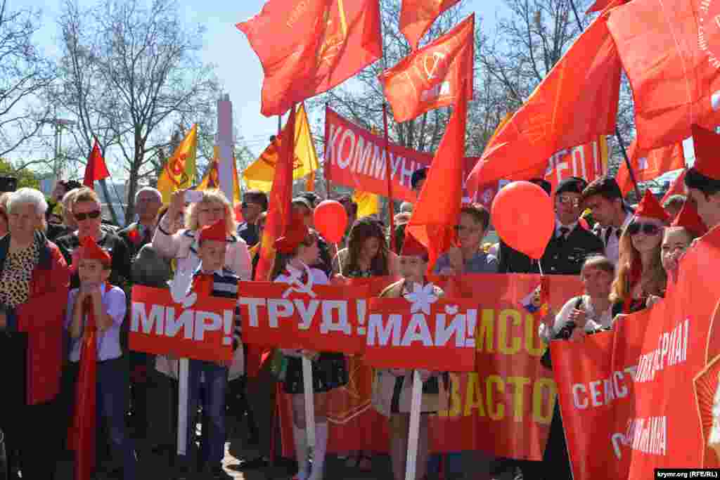 День міжнародної солідарності трудящих в Севастополі, 1 травня 2017 року