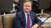 Britain's Foreign Secretary David Cameron