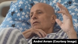 Ion Andrei, pacient la Hospice Casa Speranței.