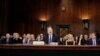 In an emotional and angry session, U.S. Supreme Court nominee Brett Kavanaugh testifies before a Senate Judiciary Committee confirmation hearing on Capitol Hill in Washington on September 27. Kavanaugh was testifying after the committee heard from Christine Blasey Ford, who accused Kavanaugh of sexually assaulting her when they were teens. Kavanaugh denied the accusation. (Reuters/Jim Bourg)