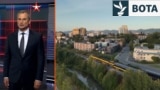 United States - Anchorage, Alaska - screen grab for Current Time piece on pro-Kremlin media on Putin-Trump summit - Reuters