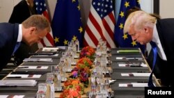 Доналд Трамп ва Доналд Туск