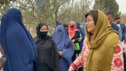 Роза Отунбаева Кандагар провинциясынын тургундары менен