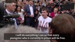 Savchenko Vows To Fight To Free Other Prisoners