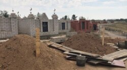 Covid-19 індеті кезінде қайтыс болған адамдардың зираты. Ақтөбе, 7 тамыз 2020 жыл.