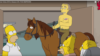 Vladimir Putin în serialul de desene animate „The Simpsons”. 