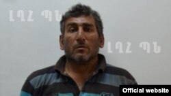 Ձերբակալված ադրբեջանցի դիվերսանտ Շահբազ Գուլիևը, լուսանկարը՝ Լեռնային Ղարաբաղի պաշտպանության նախարարության կայքէջի