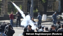 Протесты в Ереване, Армения, 17 апреля 2018 года