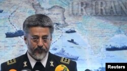 Иран әскери-теңіз флотының қолбасшысы, адмирал Хабиболла Саяйри.