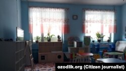Игровая комната в одном из детских садов Узбекистана. 