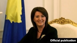 Претседателката на Косово, Атифете Јахјага