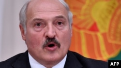 Belarusian President Alyaksandr Lukashenka (file photo)