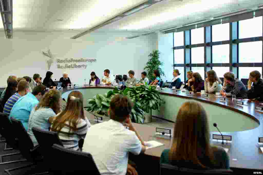 A visit to RFE/RL's headquarters can be an enjoyable and educational experience.