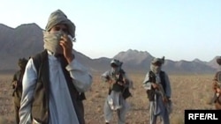 Отряд талибов в горах западной афганской провинции Фарах