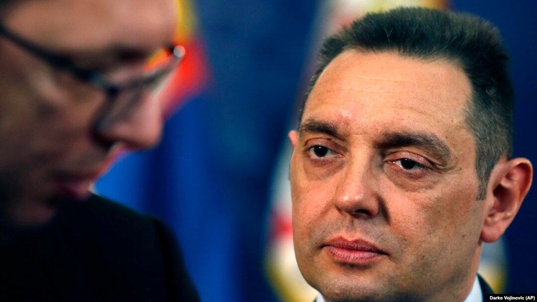 Predsednik Srbije Aleksandar Vučić i ministar odbrane Aleksandar Vulin