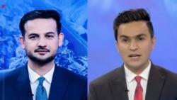عمران دانش (راست) منصور نیازی (چپ) که به گفتۀ نهادهای حامی خبرنگاران از سوی طالبان بازداشت شدند