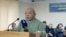 Журналист Амангелді Батырбеков сот залында тұр. Түркістан облысы Келес ауданы. 6 қараша 2024 жыл. 
