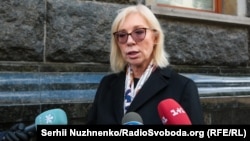 Ukrainian Ombudswoman Lyudmyla Denisova (file photo)