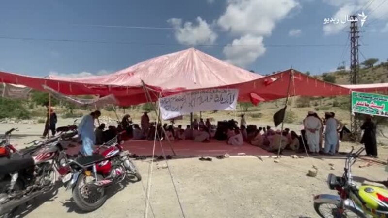 جنوبي وزیرستان کې د ماین چاودنو معذوران خپل احتجاج اسلام اباد ته غځوي