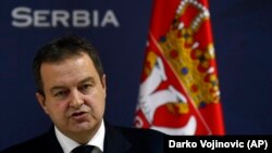 Архива: Министерот за надворешни работи на Србија Ивица Дачиќ. 