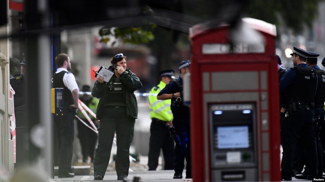 Povređeni mahom imaju lakše povrede: London, mesto nesreće