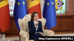 Președinta Maia Sandu a susținut o conferință de presă de sfârșit de an, 19 decembrie 2024