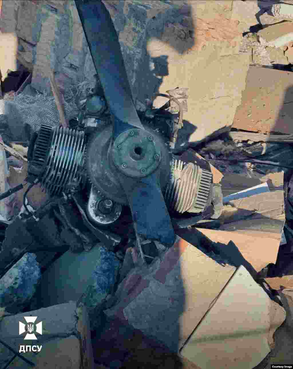 The engine from an attack drone seen in wreckage at the Tabaky border facility on August 21.Polish Prime Minister Donald Tusk warned on September 13 that “the coming weeks and months will be a period of very intensive actions on the Russian side.”He added that intelligence has suggested Moscow would "attempt to disrupt, paralyze, and perhaps even destroy Ukrainian border crossings."