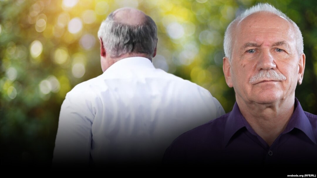 Фотакаляж. Валер Карбалевіч (справа).