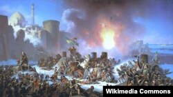 Рус-төрек сугышы (1787-91) -- Очаков камавы, Я.Суходольский рәсеме