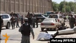 Після нападу в Кабулі, відеокадр 17 травня 2015 року