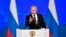 Владимир Путин выступает с посланием перед Федеральным собранием России, 20 феараля 2019 года