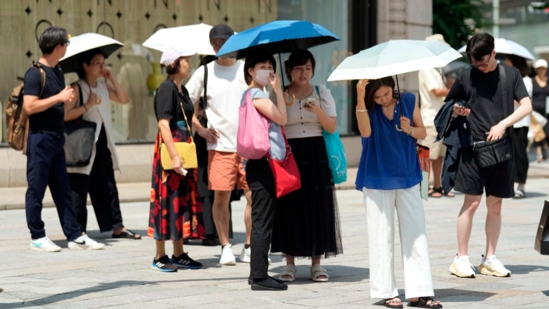 مرگ بیش از ۱۲۰ نفر در پایتخت ژاپن بر اثر گرمازدگی طی ماه ژوئیه