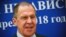 Russian Foreign Minister Sergei Lavrov