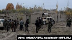 نیروهای امنیتی افغان در شهر کندز