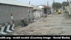 Патрульный пост в Ахангаранском районе Ташкентской области.
