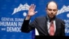 Kremlin critic Vladimir Kara-Murza received the 2018 Courage Award at the 10th Geneva Summit for Human Rights and Democracy in February.