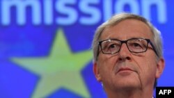 Jean-Claude Juncker, președintele CE, vorbind la Bruxelles despre o armată europeană