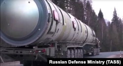 Российский стратегический ракетный комплекс шахтного базирования РС-28 "Сармат", июль 2018 года