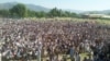 FILE: Thousands of supporters of the Pashtun Tahafuz Movement (PTM) protest in Swat, a district in Pakistan's northwestern Khyber Pakhtunkhwa Province in April.