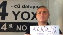 Həbsdəki ictimai fəalın ailəsi: 'Öz qulağını və boğazını kəsib'
