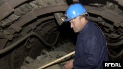 Рудар во рудник за јаглен, илустрација