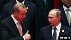 R.T.Erdoğan və V.Putin